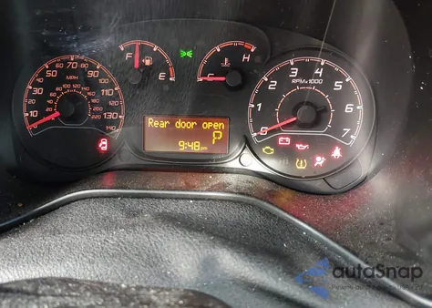 2017 Ram Promaster City Tradesman Slt z USA, uszkodzony, nr VIN ZFBERFBB1H6D90442